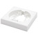 Blink Pro - Square Collar; 5 Inch; White Finish (81|25/1704)