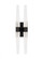 Lassell Double Tall Sconce (7355|SLWS34627BZ)
