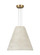 Karam Tapered Medium Pendant (7355|SLPD12627CRNB)