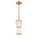 Layla Single Pendant Brushed Brass (12|AC11830BB)