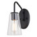 Beverly 1 Light Wall Light Matte Black (51|W0441)