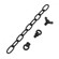 Chain Conversion Kit - 12 inch - Matte Black (3442|CK-1-BK)