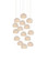 Virtu 15-Light Round Multi-Drop Pendant (92|9000-1180)