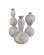 Calm Sea Marbleized Vase Set of 3 (92|1200-0740)