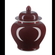 Oxblood Small Temple Jar (92|1200-0684)