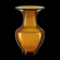 Amber & Gold Peking Vase (92|1200-0676)