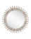 Diza Round Whitewash Mirror (92|1000-0133)