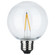 Replacement LED String Light Lamp; 2 Watts; G25; 2200K; Clear; 120 Volt; Medium Base; 2-Pack (27|S8052)