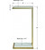 Uttermost Elevate White Marble Drink Table (85|22943)