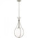 Aliyah 1-Light Brushed Nickel Mini Pendant Light (26|QP6216BN)