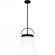 Thibault 1-Light Matte Black Pendant Light (26|QP6181MBK)