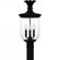 Havana 3-Light Earth Black Outdoor Post Lantern (26|HVN9010EK)