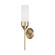 1-Light Cylindrical Sconce in Matte Brass with Soft White Glass (42|652411MA)