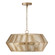 4-Light Angular Metal Pendant in Matte Brass (42|330341MA)