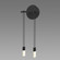 6'' Bar Sconce (107|S1M06K-JFXXXX12-RP02)