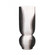 Noma Vase - Small Dark Brown (91|S0077-12102)