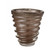 Metcalf Vase - Small Bubbled Brown (91|S0047-11324)