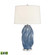 Blue Swell 28'' High 1-Light Table Lamp - Includes LED Bulb (91|S0019-9538-LED)