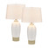 Peli 29'' High 1-Light Table Lamp - Set of 2 White (91|S0019-9469/S2)