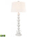 Rosetta Cottage 35'' High 1-Light Table Lamp - Matte White - Includes LED Bulb (91|S0019-8582-LED)