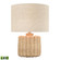 Roscoe 18'' High 1-Light Table Lamp - Natural - Includes LED Bulb (91|S0019-8019-LED)
