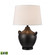 Oxford 25'' High 1-Light Table Lamp - Black - Includes LED Bulb (91|S0019-10344-LED)