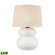 Phillipa 25'' High 1-Light Outdoor Table Lamp - Matte White - Includes LED Bulb (91|H0019-8561-LED)