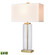 Edenvale 29'' High 1-Light Table Lamp - Clear - Includes LED Bulb (91|H0019-8010-LED)