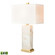 Helain 27'' High 1-Light Table Lamp - White - Includes LED Bulb (91|H0019-8006-LED)