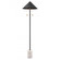 Jordana 58'' High 2-Light Floor Lamp - Matte Black - Includes LED Bulb (91|H0019-11111-LED)