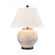 Erin 26'' High 1-Light Table Lamp - Aged White - Includes LED Bulb (91|H0019-11087-LED)
