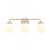 Fairbanks 22.75'' Wide 3-Light Vanity Light - Brushed Nickel and Opal (91|EC89984/3)