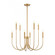 Ulla 28'' Wide 8-Light Chandelier - Gold (91|EC89885/8)