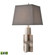 Rochester 32'' High 1-Light Table Lamp - Brushed Nickel - Includes LED Bulb (91|D4668-LED)