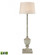 Regus 51'' High 1-Light Outdoor Floor Lamp - Antique Gray - Includes LED Bulb (91|D4390-LED)