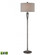 Lightning Rod 66'' High 1-Light Floor Lamp - Pewter - Includes LED Bulb (91|D3992-LED)