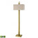 Azimuth 69'' High 2-Light Floor Lamp - Antique Brass - Includes LED Bulbs (91|D3939-LED)