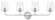Large Four Light Vanity (1118101|853454CM-CL)