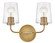Small Two Light Vanity (1118101|853452HB-CL)
