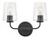 Small Two Light Vanity (1118101|853452BK-CL)