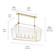 Linear Chandelier 6Lt (10687|52622CPZWH)
