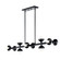 Linear Chandelier 10Lt (10687|52645BK)