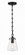 Voss 5.75'' Matte Black Pendant (205|VSS-7002-MK)