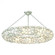 Palla 32'' Antique Silver Semi Flush Mount (205|528P-SA_CEILING)