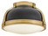 Medium Flush Mount (87|46351BK-LCB)