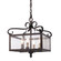 Golden Lighting Valencia 4-light Pendant in Fired Bronze (36|2049-M4 FB)