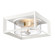 Golden Lighting Smyth 2-light Outdoor Ceiling in Natural White (36|2073-OFM NWT-SD)