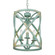 Golden Lighting Alcott 3-light Pendant in Antique Teal (36|0890-3P TEAL)