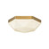 Krysta 12-in Brushed Gold/Opal Glass 2 Lights Flush Mount (7713|FM424512BGOP)