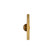 Mason 16-in Vintage Brass Dimmable LED Wall Sconce (461|WS90416-VB)